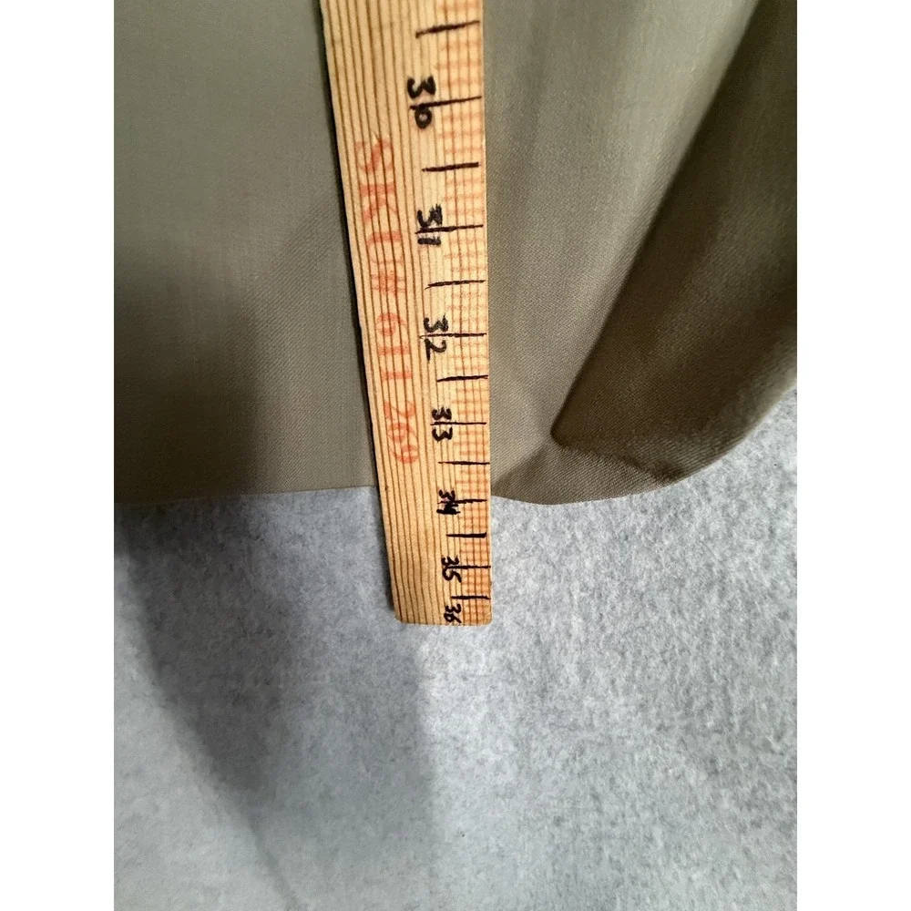 Gianfranco Ruffini Manzini Suit Mens 48L 44x32 Brown Wool‎ 2 Piece Jacket Pants